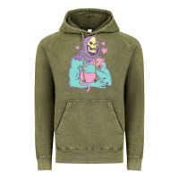 Vintage Olive skeletor's cat premium scoop classic Vintage Hoodie - artisFamous