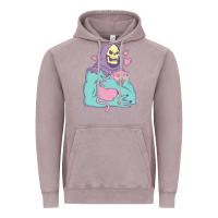 Vintage Zinc skeletor's cat premium scoop classic Vintage Hoodie - artisFamous