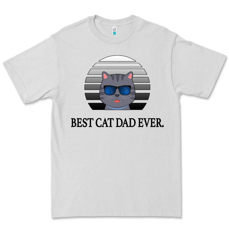 Best Cat Dad Ever Premium Tee by Bettercallsaul | Teevron
