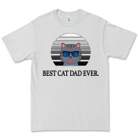 Dove Grey Best Cat Dad Ever Premium Tee - Bettercallsaul