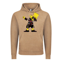 Vintage Coffee dabbing bart Vintage Hoodie - artisFamous