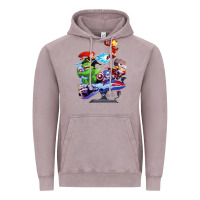 Vintage Zinc superheroes Vintage Hoodie - artisFamous