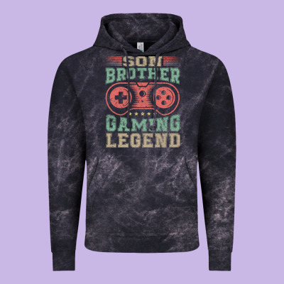 Son Brother Gaming Legend Vintage Hoodie Designed By Artisfamous