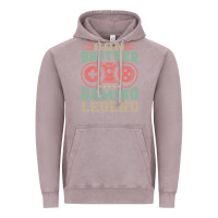 Vintage Zinc SON BROTHER GAMING LEGEND Vintage Hoodie - artisFamous