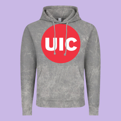 Uic College Vintage Hoodie Designed By Artisfamous
