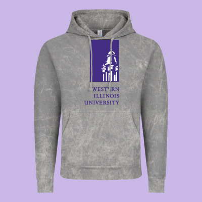 Western Illinois College Vintage Hoodie Designed By Artisfamous