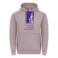 Vintage Zinc Western Illinois College Vintage Hoodie - artisFamous