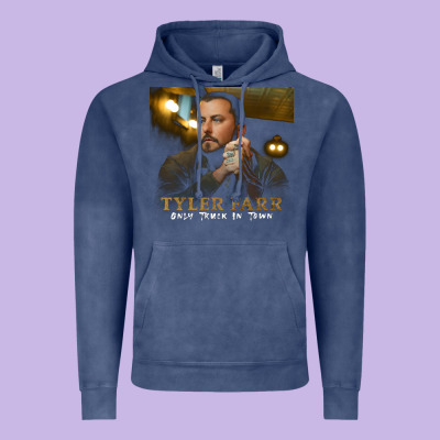 Tyler Farr Vintage Hoodie Designed By Artisfamous