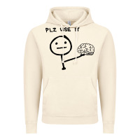 Vintage Artic Plz Use It Text Graphic Vintage Hoodie - artisFamous