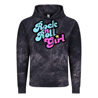 Cloud Black rock n roll girl Vintage Hoodie - artisFamous