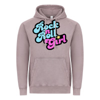 Vintage Zinc rock n roll girl Vintage Hoodie - artisFamous