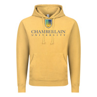Vintage Mustard Chamberlain College Nursing Vintage Hoodie - artisFamous