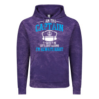 Cloud Purple captain funny boating sailing Vintage Hoodie - artisFamous