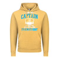 Vintage Mustard captain funny boating sailing Vintage Hoodie - artisFamous