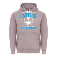 Vintage Zinc captain funny boating sailing Vintage Hoodie - artisFamous