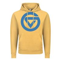 Vintage Mustard Grand Valley College Vintage Hoodie - artisFamous