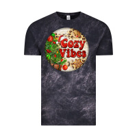 Cloud Black Cozy vibes Vintage Tee - FaDigitalArtStudio