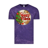 Cloud Purple Cozy vibes Vintage Tee - FaDigitalArtStudio