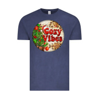 Vintage Denim Cozy vibes Vintage Tee - FaDigitalArtStudio