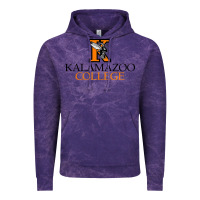 Cloud Purple Kalamazoo College Vintage Hoodie - artisFamous