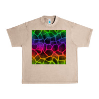 French Oak colorful giraffe seamless pattern Urban Heavy Tee - BundleAndBundleShop