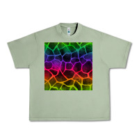 Oil Green colorful giraffe seamless pattern Urban Heavy Tee - BundleAndBundleShop