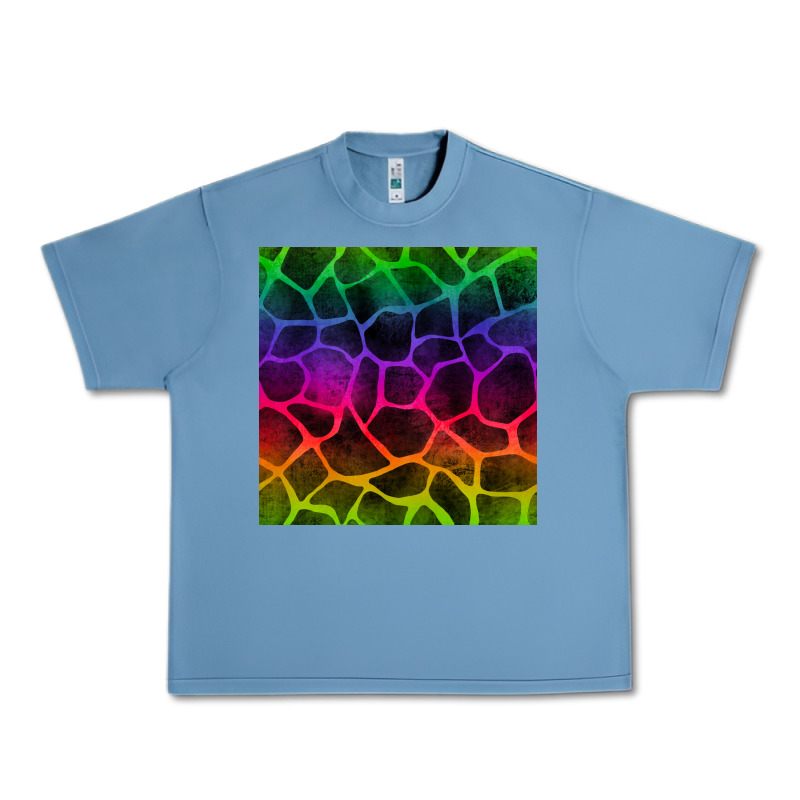 Colorful Giraffe Seamless Pattern Urban Heavy Tee by BundleAndBundleShop | Teevron