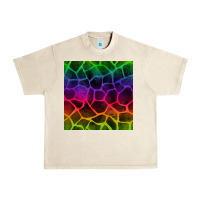 Sandshell colorful giraffe seamless pattern Urban Heavy Tee - BundleAndBundleShop