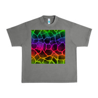 Tornado colorful giraffe seamless pattern Urban Heavy Tee - BundleAndBundleShop