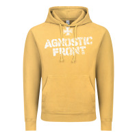 Vintage Mustard agnostic font Vintage Hoodie - artisFamous