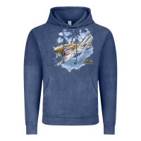 Vintage Denim flying tigers Vintage Hoodie - artisFamous