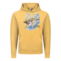 Vintage Mustard flying tigers Vintage Hoodie - artisFamous