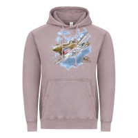 Vintage Zinc flying tigers Vintage Hoodie - artisFamous