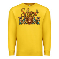 Lemon show mom long haired cow Premium Sweatshirt - Jasminsmagicworld