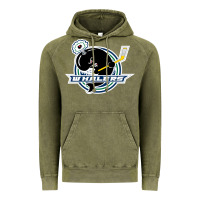Vintage Olive plymouth whalers Hockey Vintage Hoodie - artisFamous
