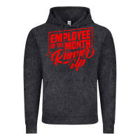 Vintage Black employee of the month runner up Vintage Hoodie - artisFamous