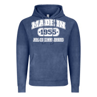 Vintage Denim made in 1955 funny vintage Vintage Hoodie - artisFamous
