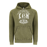 Vintage Olive Johnny Cash Music Vintage Hoodie - artisFamous