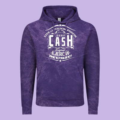 Johnny Cash Music Vintage Hoodie Designed By Artisfamous
