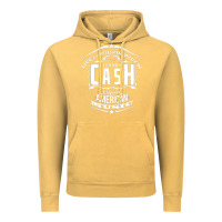 Vintage Mustard Johnny Cash Music Vintage Hoodie - artisFamous