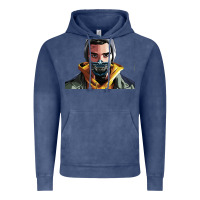 Vintage Denim codfish beatbox Vintage Hoodie - artisFamous