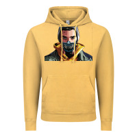 Vintage Mustard codfish beatbox Vintage Hoodie - artisFamous