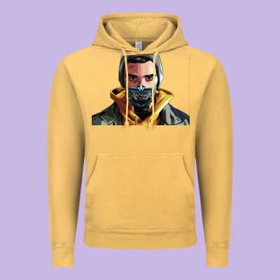 Codfish Beatbox Vintage Hoodie Designed By Artisfamous