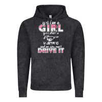 Vintage Black mustang i m a girl who drives a mustang Vintage Hoodie - artisFamous