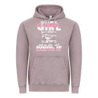 Vintage Zinc mustang i m a girl who drives a mustang Vintage Hoodie - artisFamous
