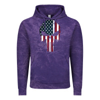 The Punisher American Flag Vintage Hoodie | Teevron