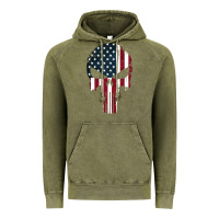 Vintage Olive the punisher american flag Vintage Hoodie - artisFamous