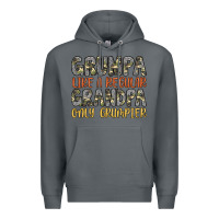 Rock grumpa like a regular grandpa only grumpier Premium Hoodie - Artiststas