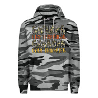 Slate Camo grumpa like a regular grandpa only grumpier Premium Hoodie - Artiststas
