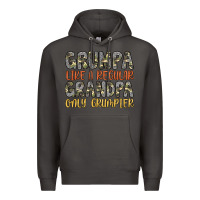 Smoke grumpa like a regular grandpa only grumpier Premium Hoodie - Artiststas